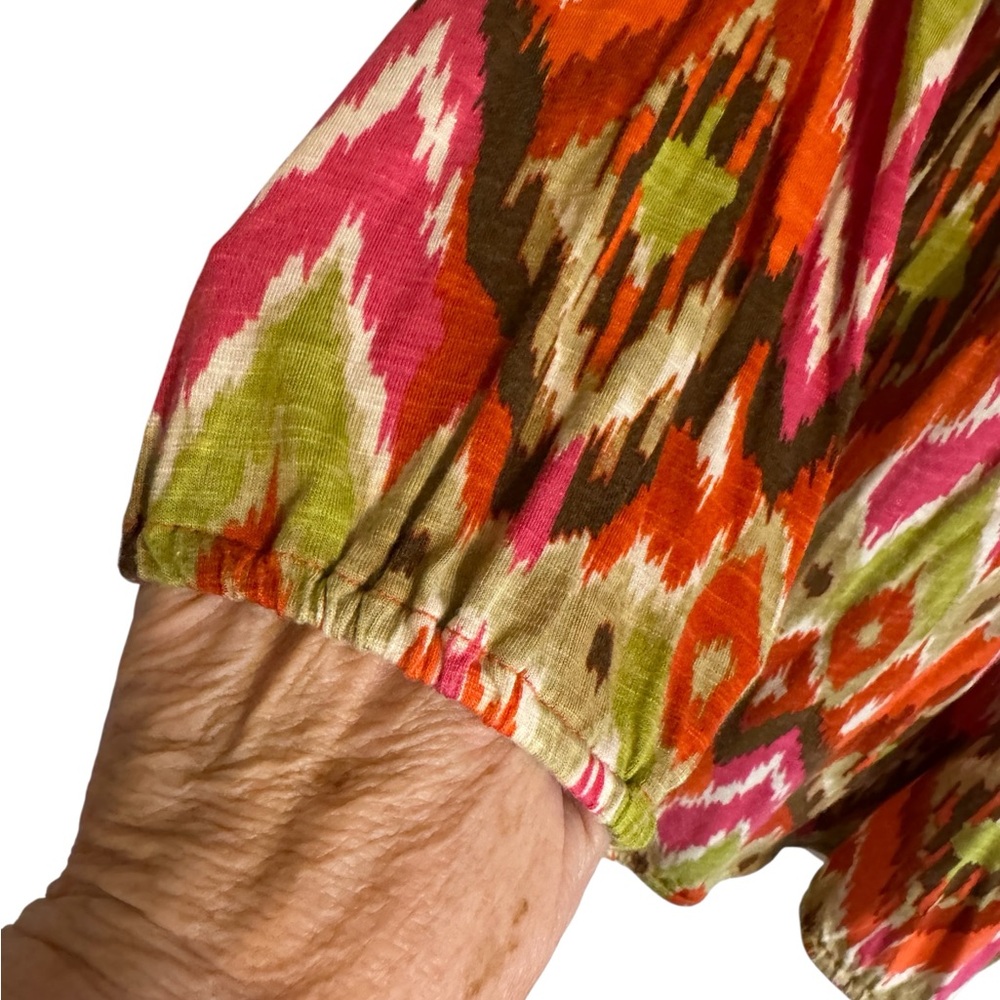 Jones New York Women's Casual Colorful Patterned Top 2X #6 - Picture 4 of 7